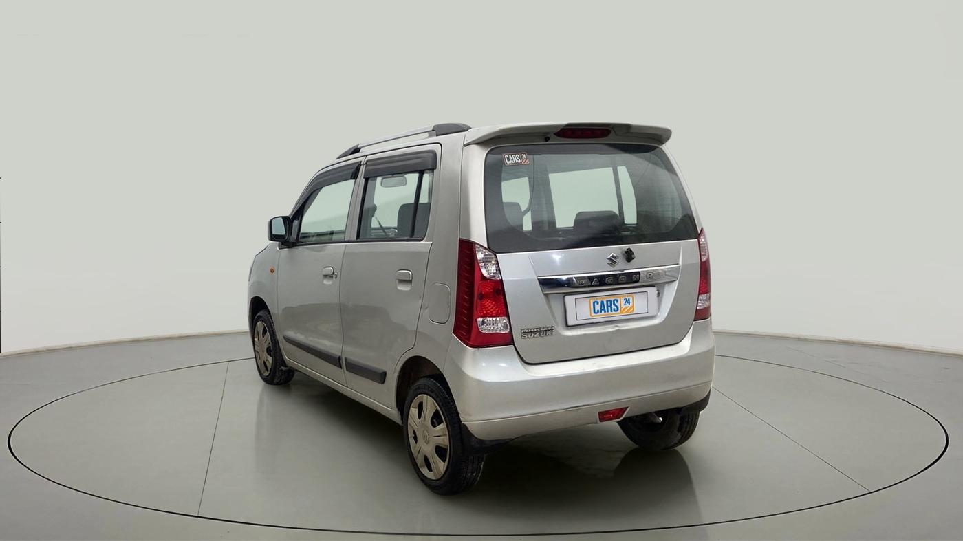 2015 Maruti Wagon R 1.0 VXI, Petrol, Manual, 60,314 km, Left Back Diagonal