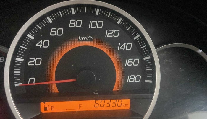 2015 Maruti Wagon R 1.0 VXI, Petrol, Manual, 60,314 km, Odometer Image