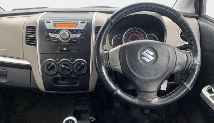 2015 Maruti Wagon R 1.0 VXI, Petrol, Manual, 60,314 km, Steering Wheel Close Up