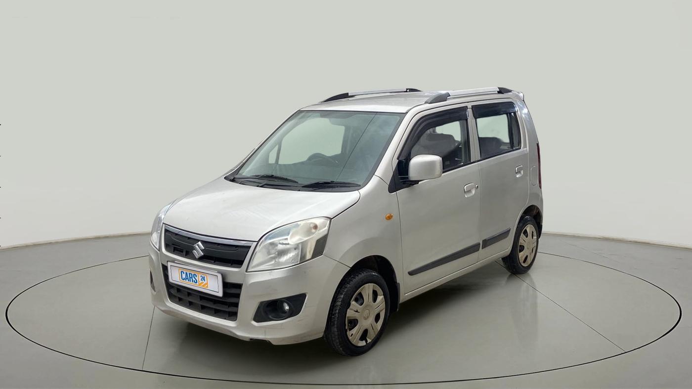 2015 Maruti Wagon R 1.0 VXI, Petrol, Manual, 60,314 km, Left Front Diagonal