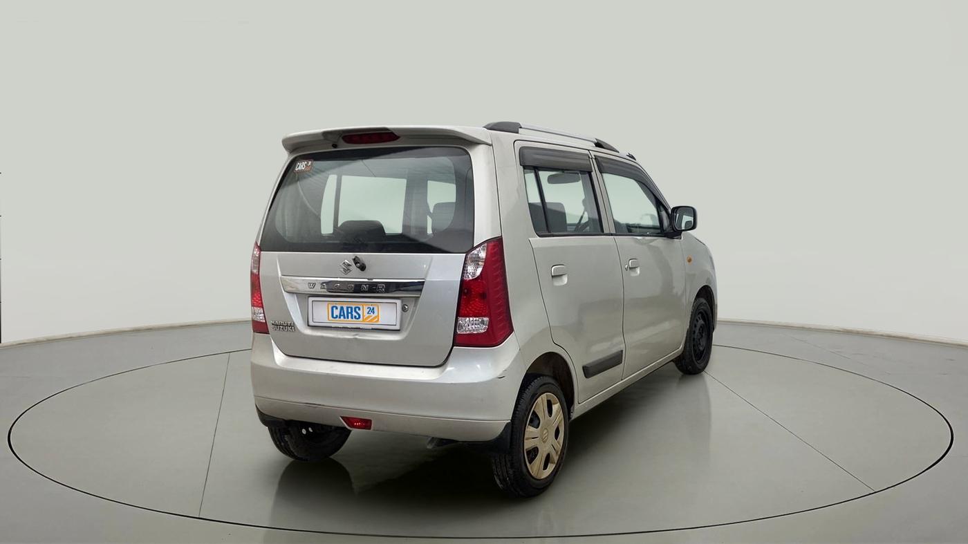 2015 Maruti Wagon R 1.0 VXI, Petrol, Manual, 60,314 km, Right Back Diagonal
