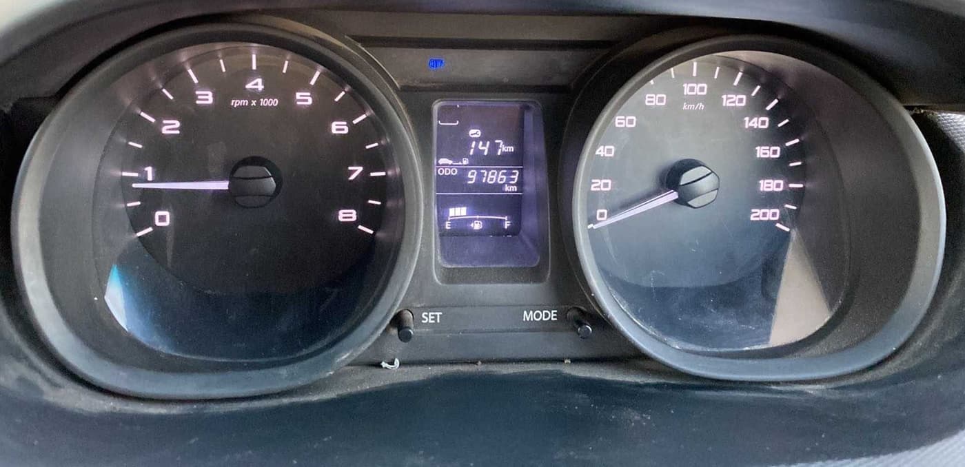 2018 Tata Tiago XT PETROL, CNG, Manual, 97,854 km, Odometer Image