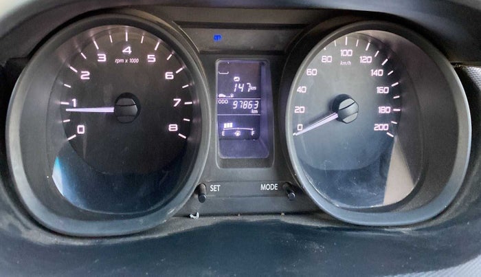 2018 Tata Tiago XT PETROL, CNG, Manual, 97,854 km, Odometer Image