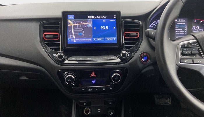 2021 Hyundai Verna SX (O) 1.0 TURBO DCT, Petrol, Automatic, 33,949 km, Air Conditioner