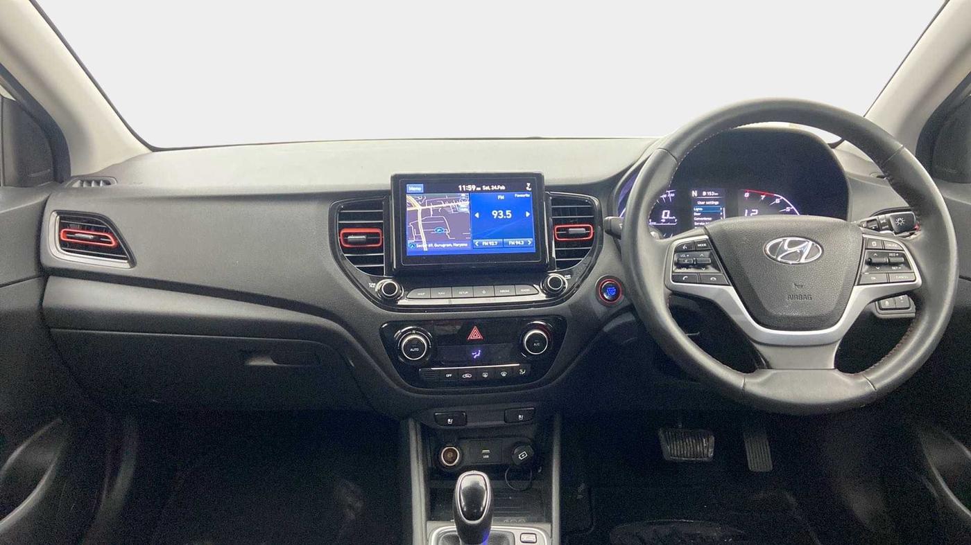 2021 Hyundai Verna SX (O) 1.0 TURBO DCT, Petrol, Automatic, 33,949 km, Dashboard