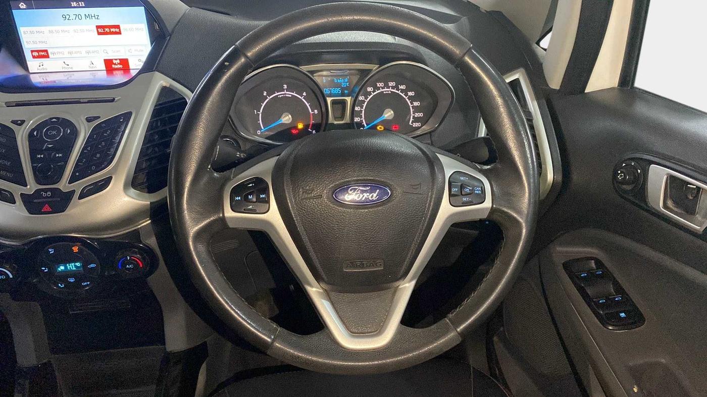 2017 Ford Ecosport TITANIUM 1.5L DIESEL, Diesel, Manual, 66,929 km, Steering Wheel Close Up