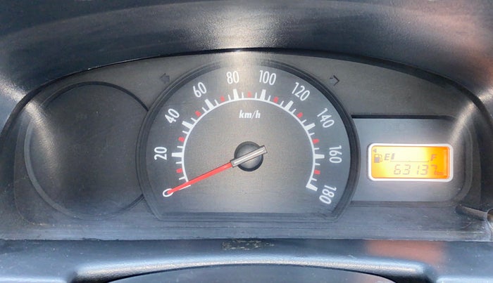 2013 Maruti Alto K10 LXI, Petrol, Manual, 63,092 km, Odometer Image