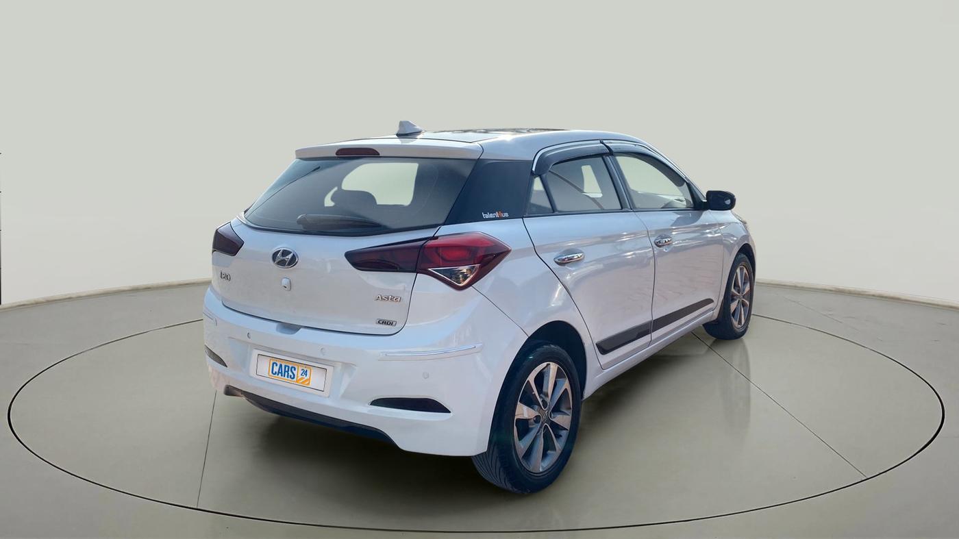 2015 Hyundai Elite i20 ASTA 1.4 CRDI, Diesel, Manual, 75,121 km, Right Back Diagonal