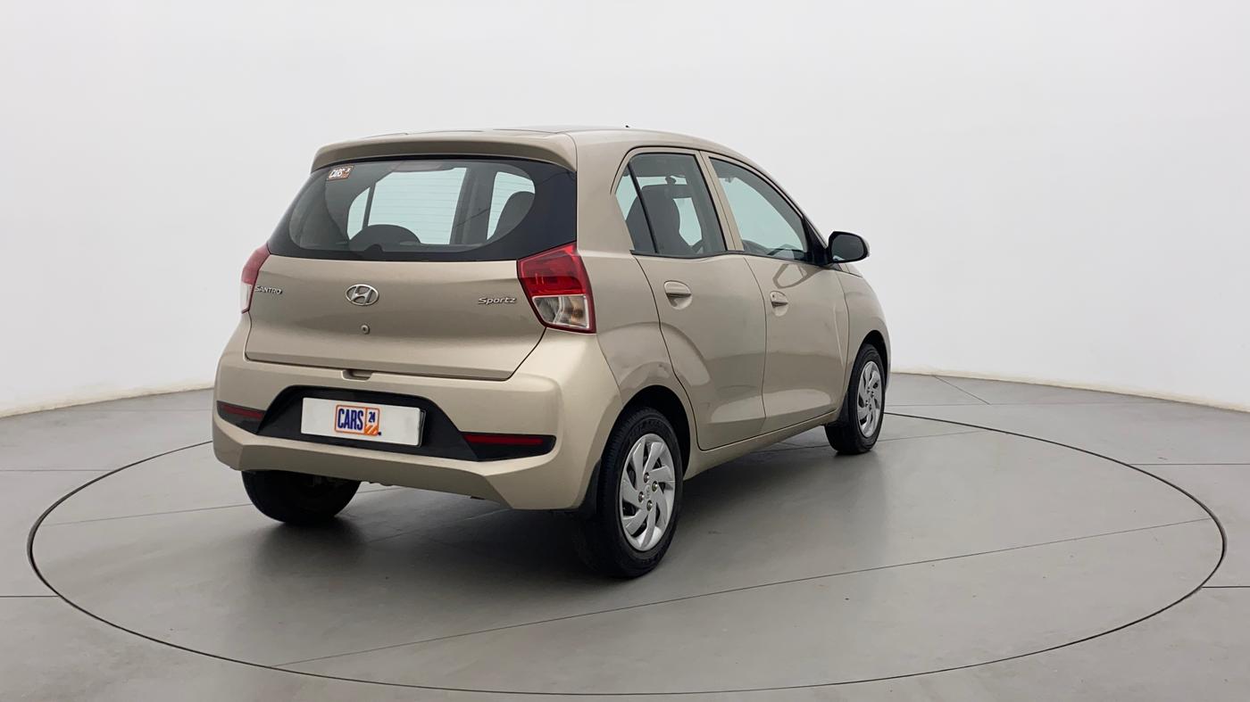 2018 Hyundai NEW SANTRO SPORTZ MT, Petrol, Manual, 58,468 km, Right Back Diagonal