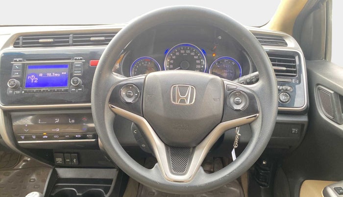 2015 Honda City 1.5L I-VTEC V MT, Petrol, Manual, 1,13,989 km, Steering Wheel Close Up