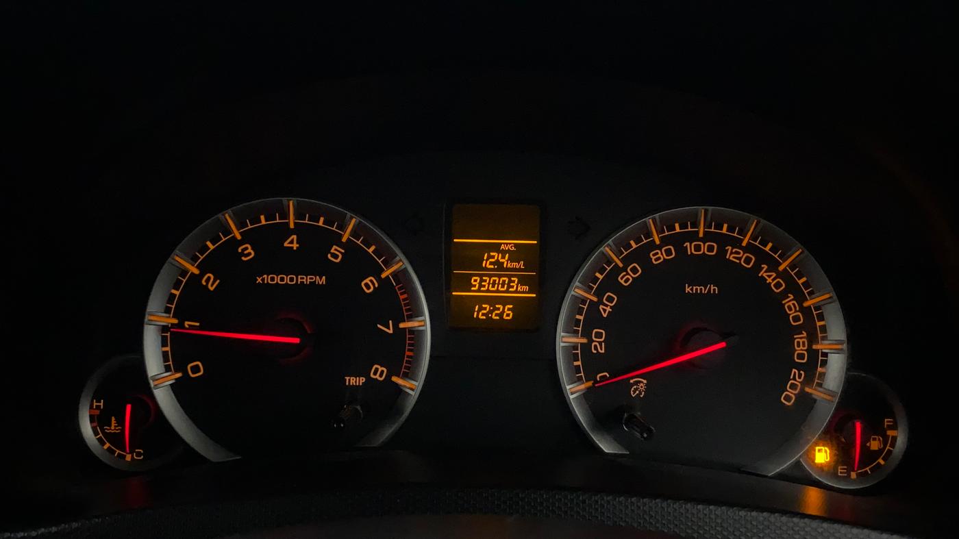 2017 Maruti Swift VXI, Petrol, Manual, 93,003 km, Odometer Image