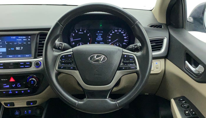 2018 Hyundai Verna 1.6 VTVT SX O, Petrol, Manual, 76,695 km, Steering Wheel Close Up
