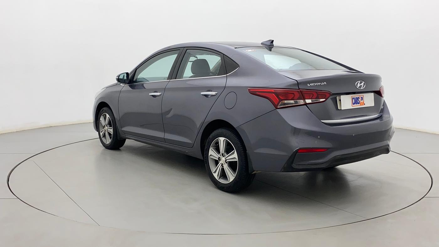 2018 Hyundai Verna 1.6 VTVT SX O, Petrol, Manual, 76,695 km, Left Back Diagonal