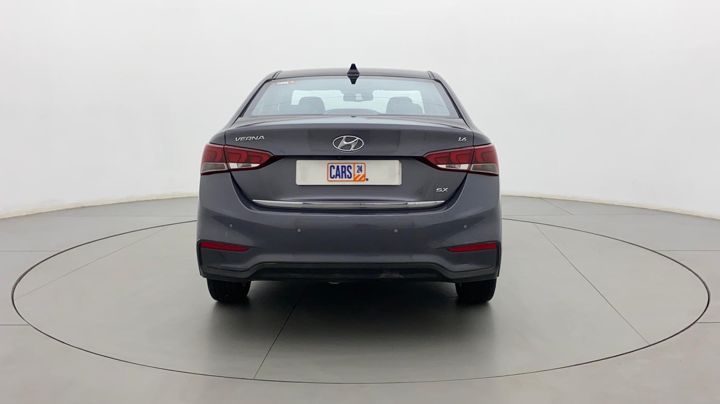 2018 Hyundai Verna 1.6 VTVT SX O, Petrol, Manual, 76,695 km, Back/Rear