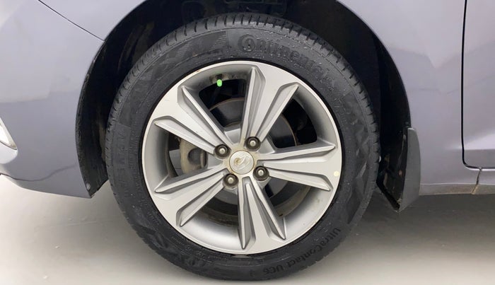 2018 Hyundai Verna 1.6 VTVT SX O, Petrol, Manual, 76,695 km, Left Front Wheel