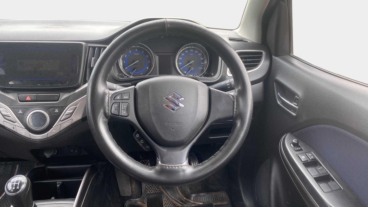 2020 Maruti Baleno DELTA PETROL 1.2, Petrol, Manual, 11,972 km, Steering Wheel Close Up