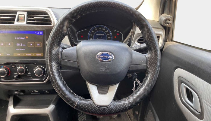2020 Datsun Redi Go T (O), Petrol, Manual, 32,777 km, Steering Wheel Close Up