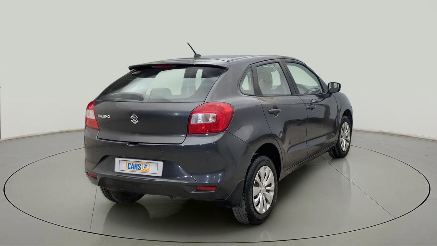 2017 Maruti Baleno DELTA PETROL 1.2, Petrol, Manual, 50,393 km, Right Back Diagonal