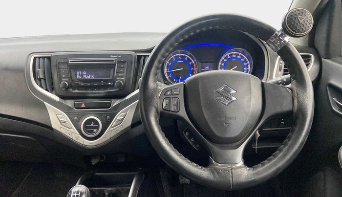 2017 Maruti Baleno DELTA PETROL 1.2, Petrol, Manual, 50,393 km, Steering Wheel Close Up