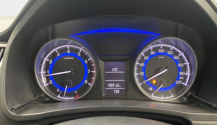 2017 Maruti Baleno DELTA PETROL 1.2, Petrol, Manual, 50,393 km, Odometer Image