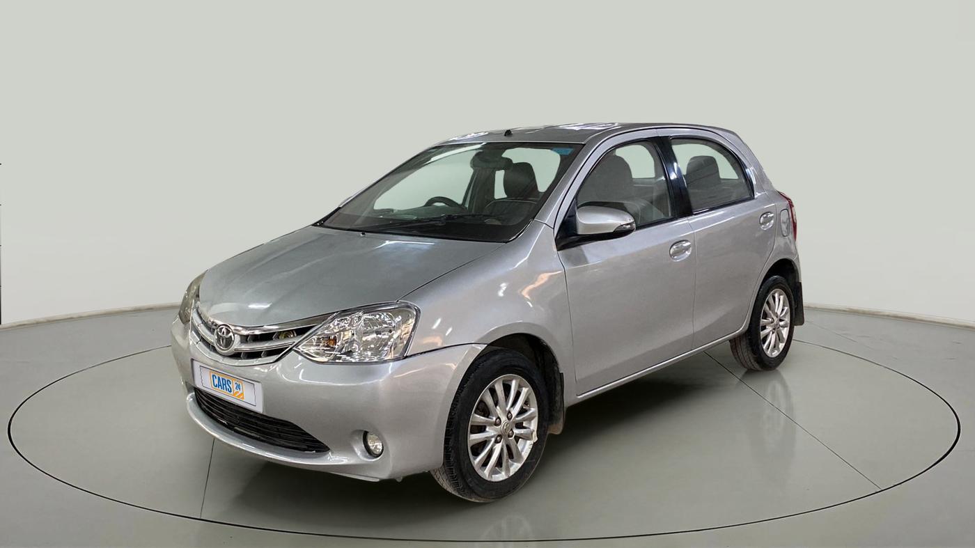 2013 Toyota Etios Liva V, Petrol, Manual, 75,671 km, Left Front Diagonal