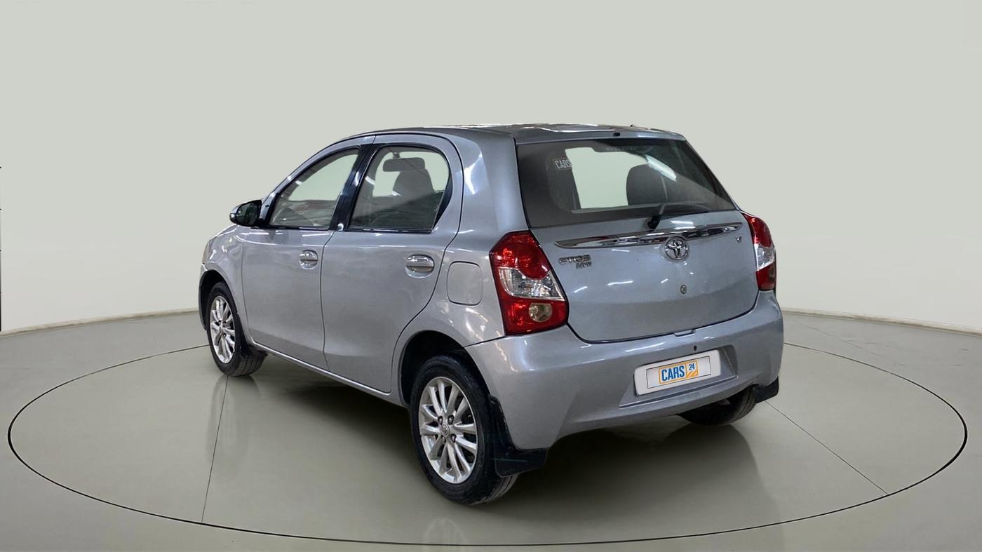 2013 Toyota Etios Liva V, Petrol, Manual, 75,671 km, Left Back Diagonal