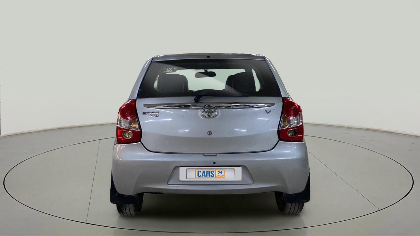 2013 Toyota Etios Liva V, Petrol, Manual, 75,671 km, Back/Rear