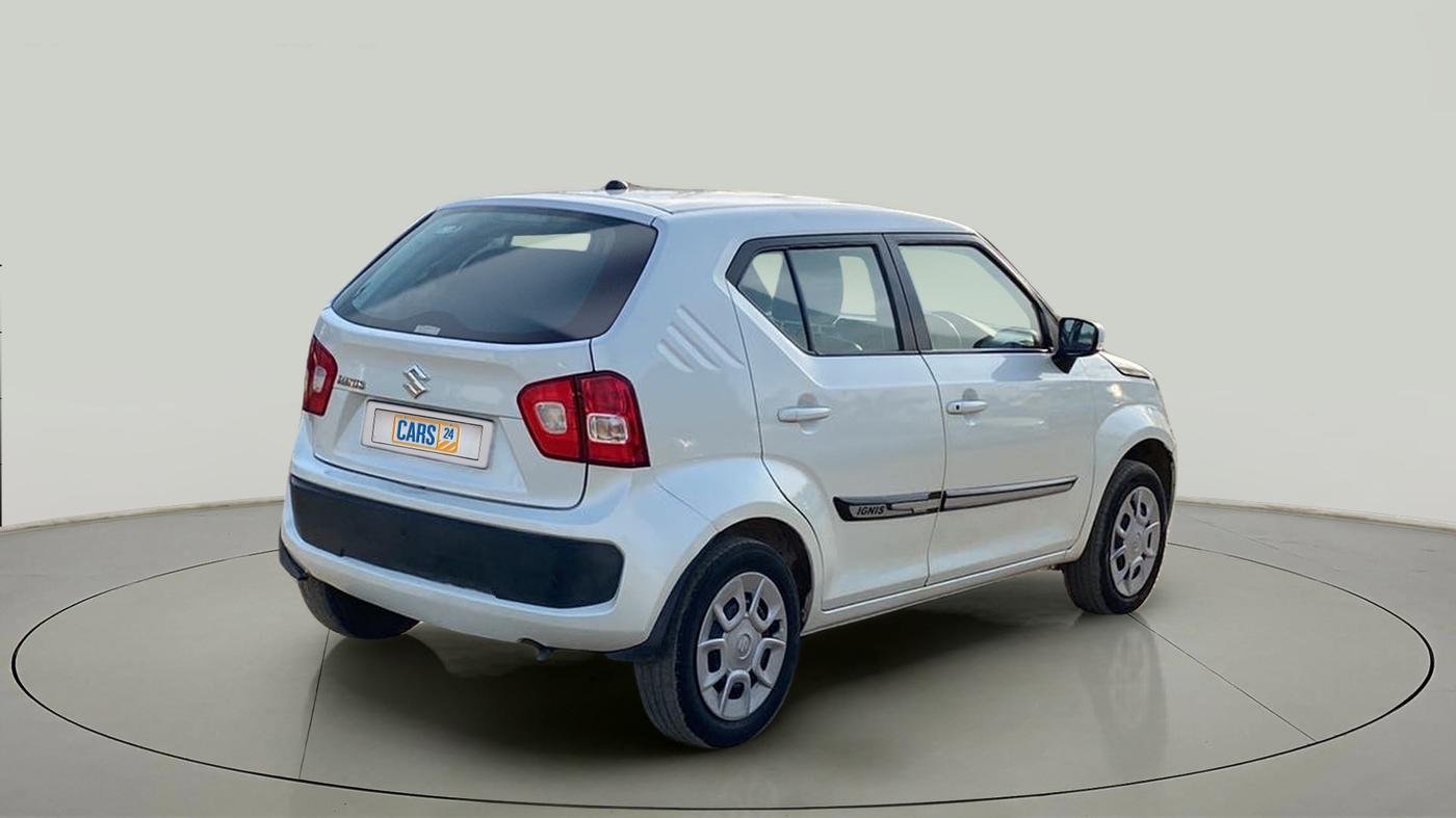 2017 Maruti IGNIS DELTA 1.2, Petrol, Manual, 75,884 km, Right Back Diagonal