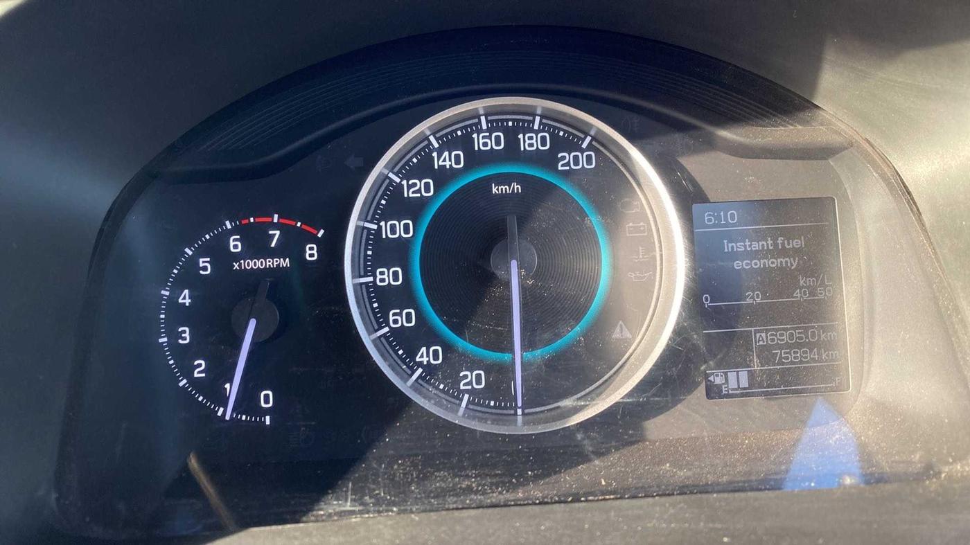2017 Maruti IGNIS DELTA 1.2, Petrol, Manual, 75,884 km, Odometer Image