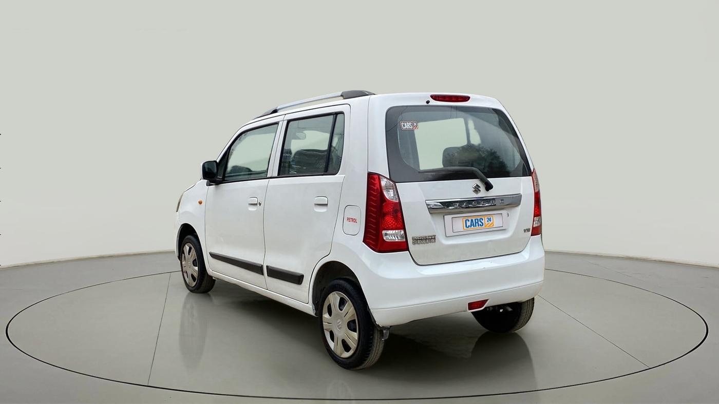 2012 Maruti Wagon R 1.0 VXI, Petrol, Manual, 15,729 km, Left Back Diagonal