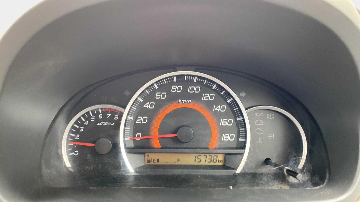 2012 Maruti Wagon R 1.0 VXI, Petrol, Manual, 15,729 km, Odometer Image