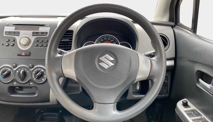 2012 Maruti Wagon R 1.0 VXI, Petrol, Manual, 15,729 km, Steering Wheel Close Up