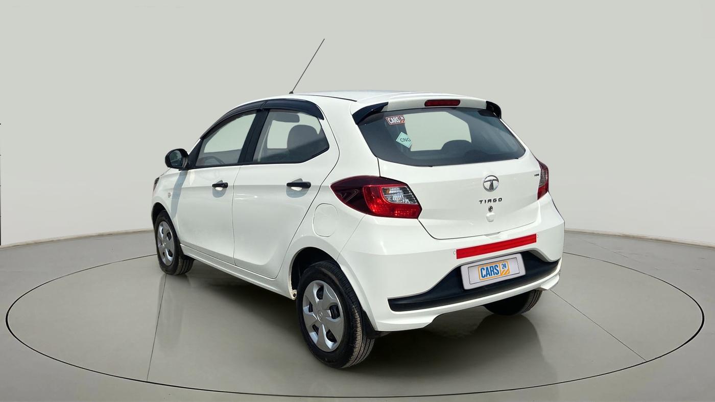 2023 Tata Tiago XM CNG, CNG, Manual, 3,773 km, Left Back Diagonal