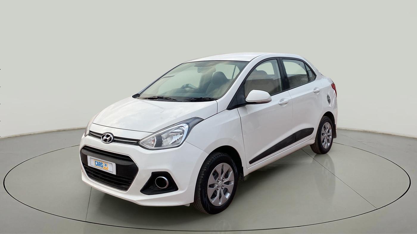 2015 Hyundai Xcent S 1.2, Petrol, Manual, 50,822 km, Left Front Diagonal