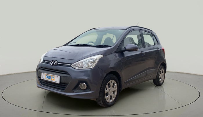 2015 Hyundai Grand i10 SPORTZ 1.2 KAPPA VTVT, Petrol, Manual, 42,322 km, Left Front Diagonal