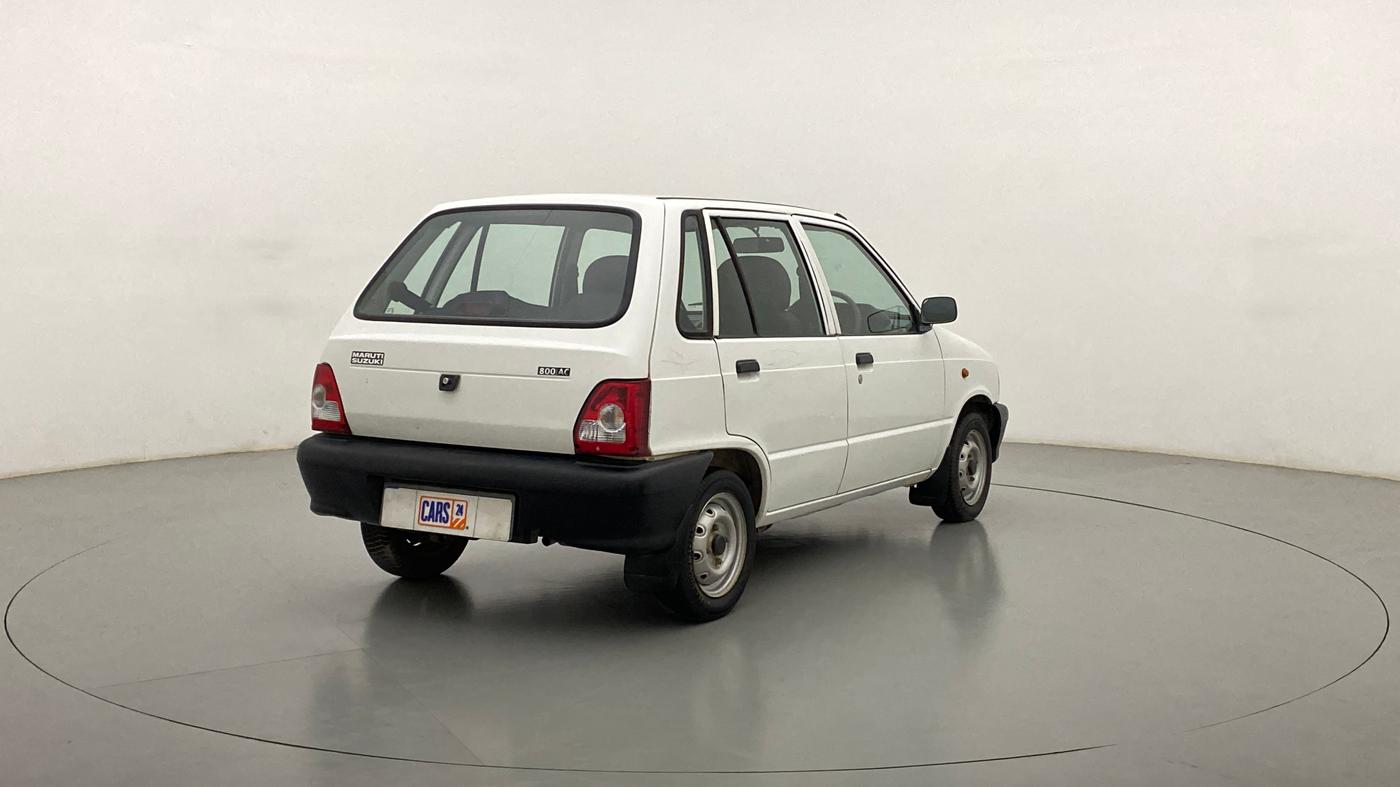 2011 Maruti 800 AC, Petrol, Manual, 42,688 km, Right Back Diagonal