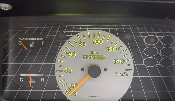 2011 Maruti 800 AC, Petrol, Manual, 42,688 km, Odometer Image