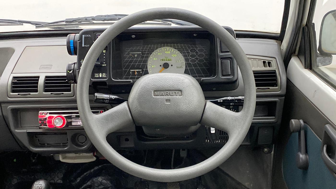 2011 Maruti 800 AC, Petrol, Manual, 42,688 km, Steering Wheel Close Up