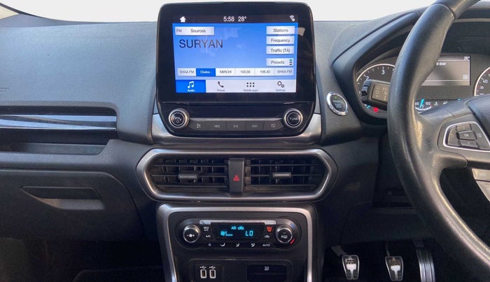 2019 Ford Ecosport TITANIUM + 1.5L DIESEL, Diesel, Manual, 1,11,068 km, Air Conditioner