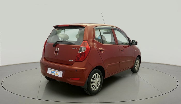 2013 Hyundai i10 SPORTZ 1.2, Petrol, Manual, 55,407 km, Right Back Diagonal