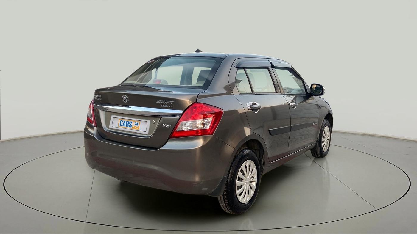 2017 Maruti Swift Dzire VXI (O), Petrol, Manual, 60,600 km, Right Back Diagonal