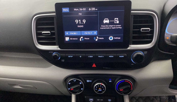 2022 Hyundai VENUE S (O) 1.0 TURBO IMT, Petrol, Manual, 16,692 km, Air Conditioner