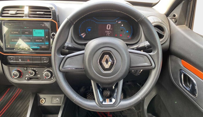 2021 Renault Kwid CLIMBER 1.0 (O), Petrol, Manual, 23,117 km, Steering Wheel Close Up