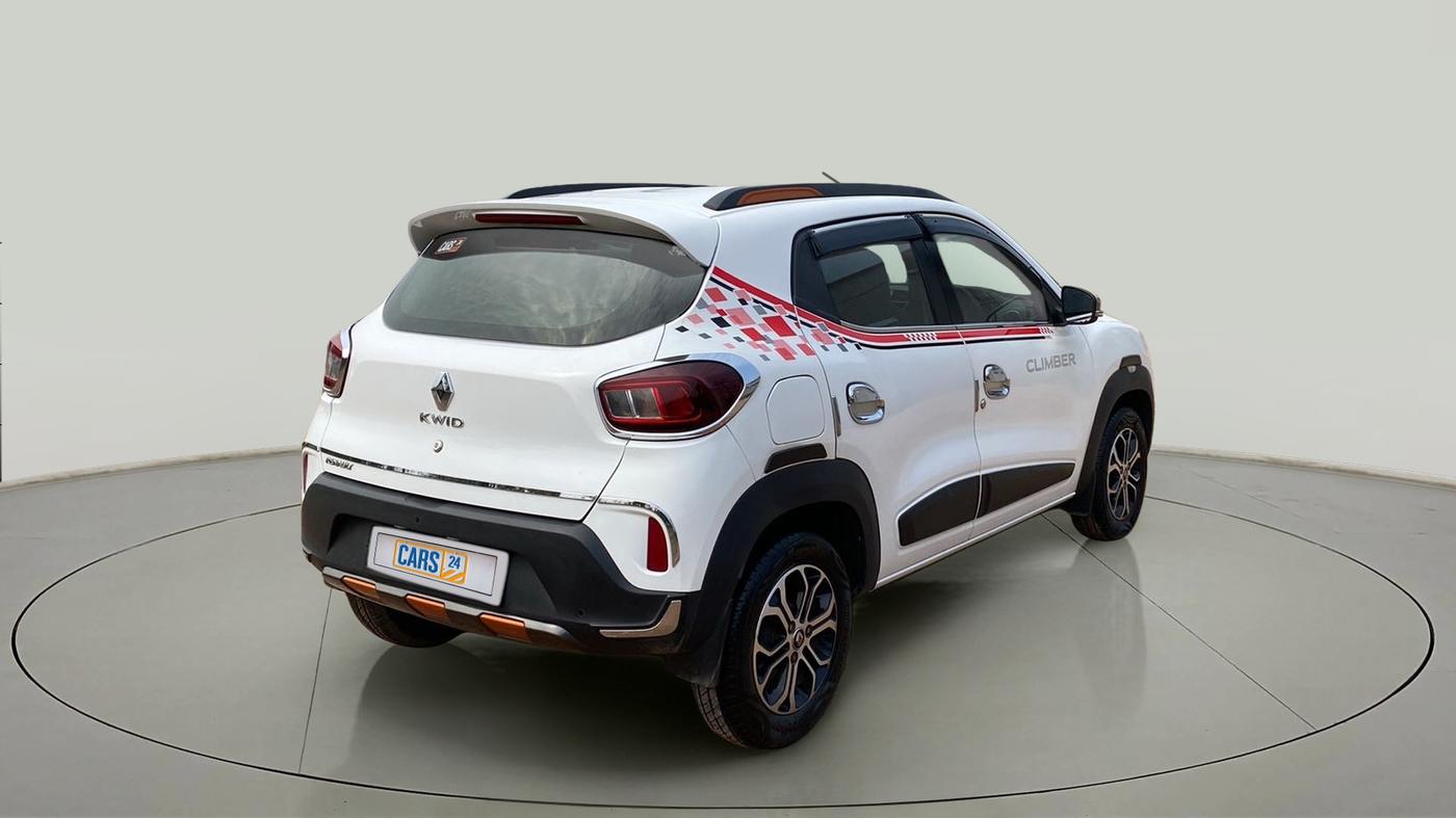 2021 Renault Kwid CLIMBER 1.0 (O), Petrol, Manual, 23,117 km, Right Back Diagonal