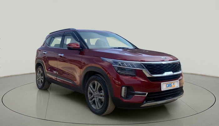 2021 KIA SELTOS HTX 1.5 PETROL, Petrol, Manual, 10,134 km, Right Front Diagonal