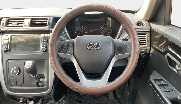 2019 Mahindra KUV 100 NXT K8 P 6 STR, Petrol, Manual, 5,084 km, Steering Wheel Close Up