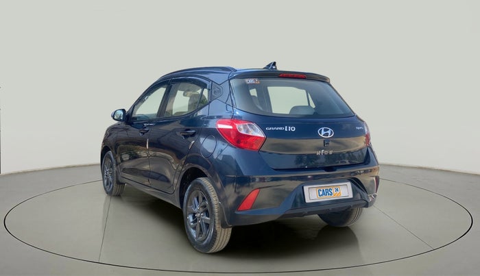 2019 Hyundai GRAND I10 NIOS SPORTZ AMT 1.2 KAPPA VTVT, Petrol, Automatic, 22,220 km, Left Back Diagonal
