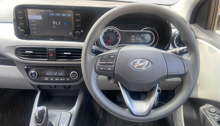 2019 Hyundai GRAND I10 NIOS SPORTZ AMT 1.2 KAPPA VTVT, Petrol, Automatic, 22,220 km, Steering Wheel Close Up