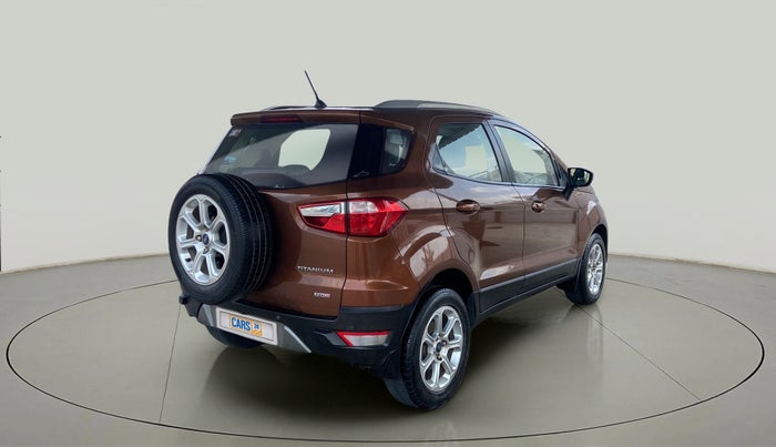 2019 Ford Ecosport TITANIUM + 1.5L DIESEL, Diesel, Manual, 1,10,692 km, Right Back Diagonal