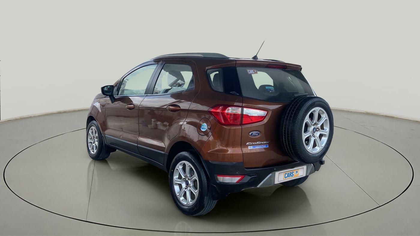 2019 Ford Ecosport TITANIUM + 1.5L DIESEL, Diesel, Manual, 1,10,692 km, Left Back Diagonal